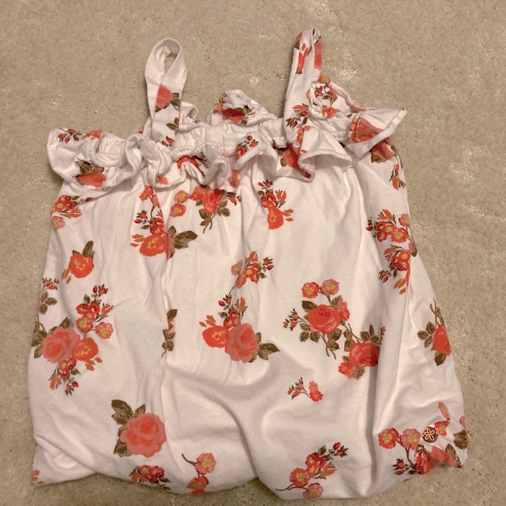 Matilda Jane flowered tank tween